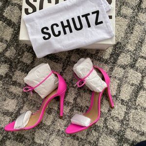 Schutz pink heels